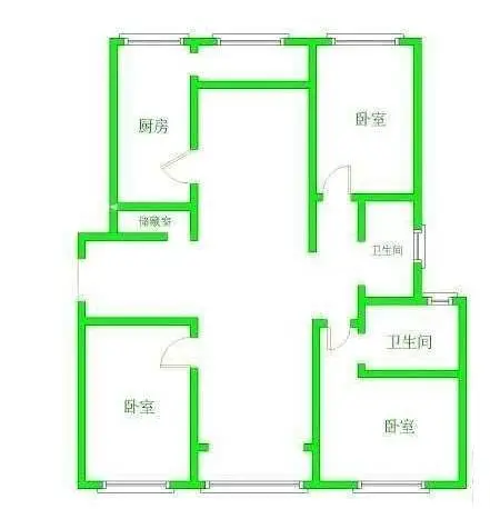 龙城国际2室2厅1卫9,000元/月