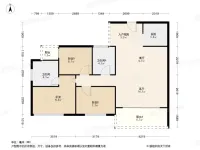 誉峯名门3居室户型图