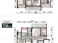 二期高层106㎡