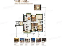 YJ143户型3室2