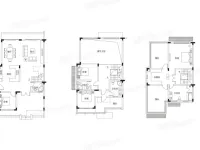 建面235平D2户型