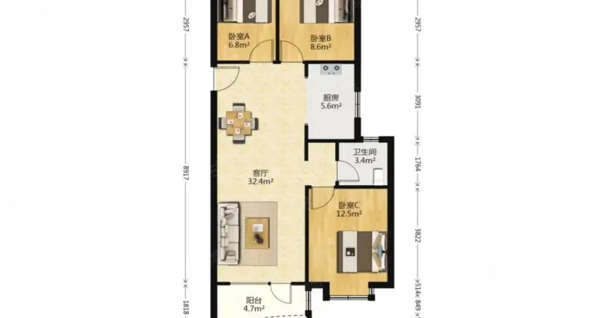 万达维多利亚湾（31-67号楼）