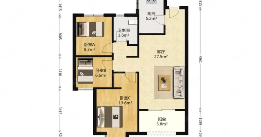 万达维多利亚湾（31-67号楼）