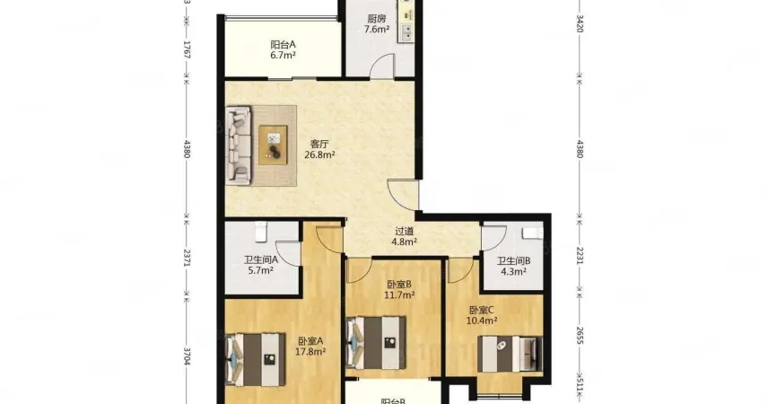 万达维多利亚湾（31-67号楼）