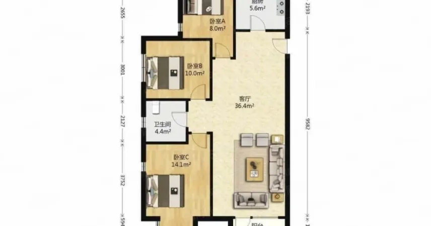 万达维多利亚湾（31-67号楼）