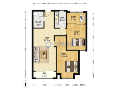 万达维多利亚湾（31-67号楼）