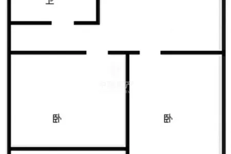 医院附近 2室1厅1卫南北 精装