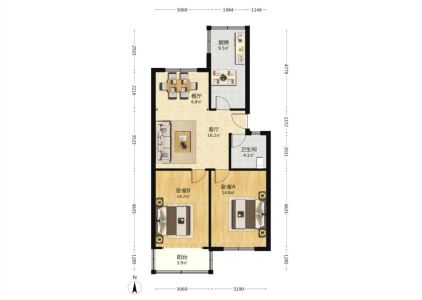 福林小区宏大路