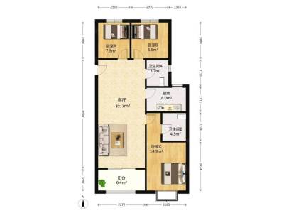 万达维多利亚湾（31-67号楼）