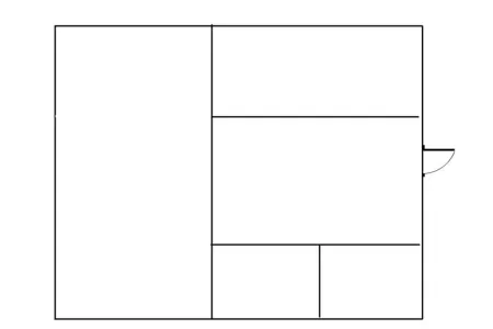 后湾社区 2室1厅1卫南 简装