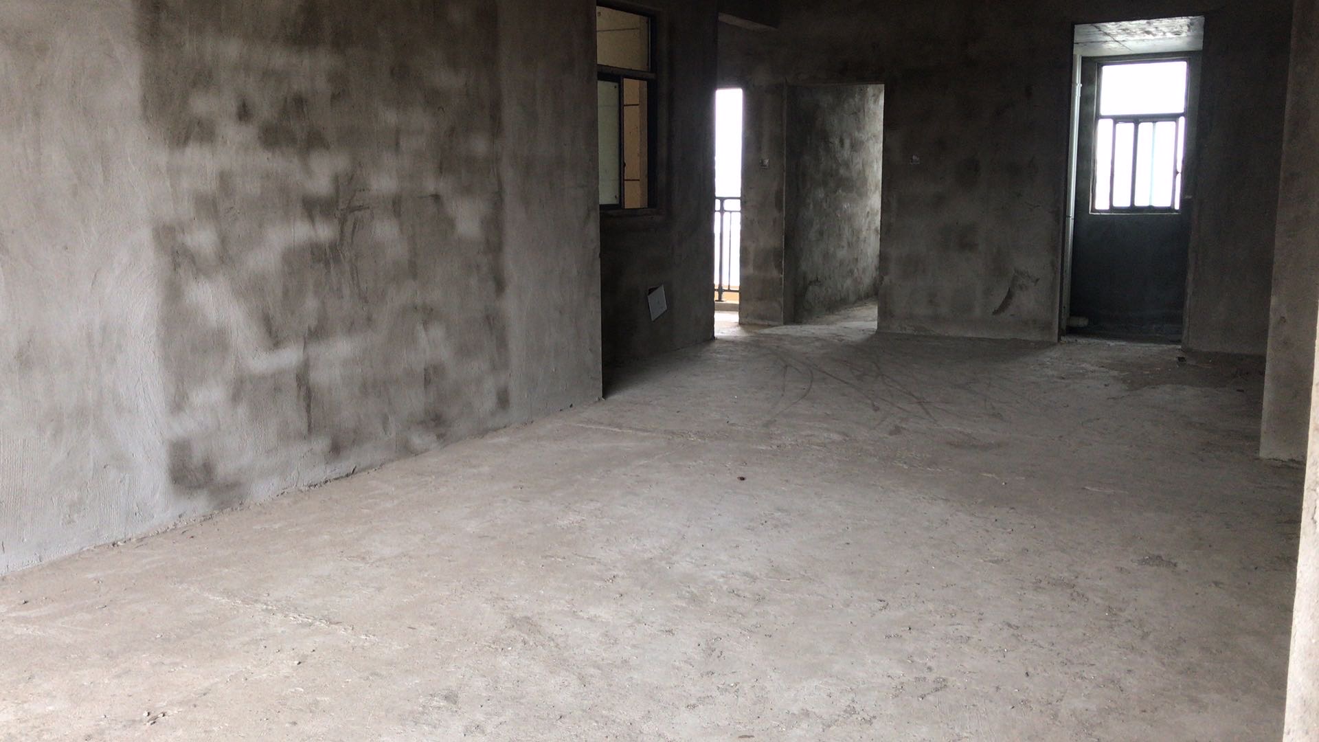 阳川学府公馆一期，3房2厅2卫，124.12㎡，毛坯，49.5万元，新房联网（独家代理）