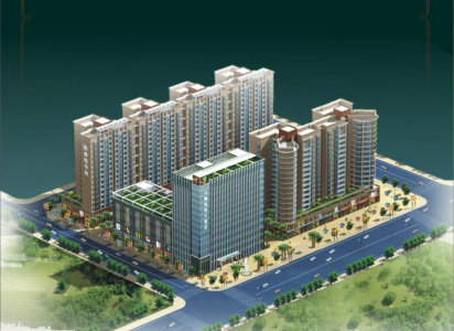雅悦华府，3房2厅2卫，117.0㎡，毛坯，42.5万元，新房联网（独家代理）