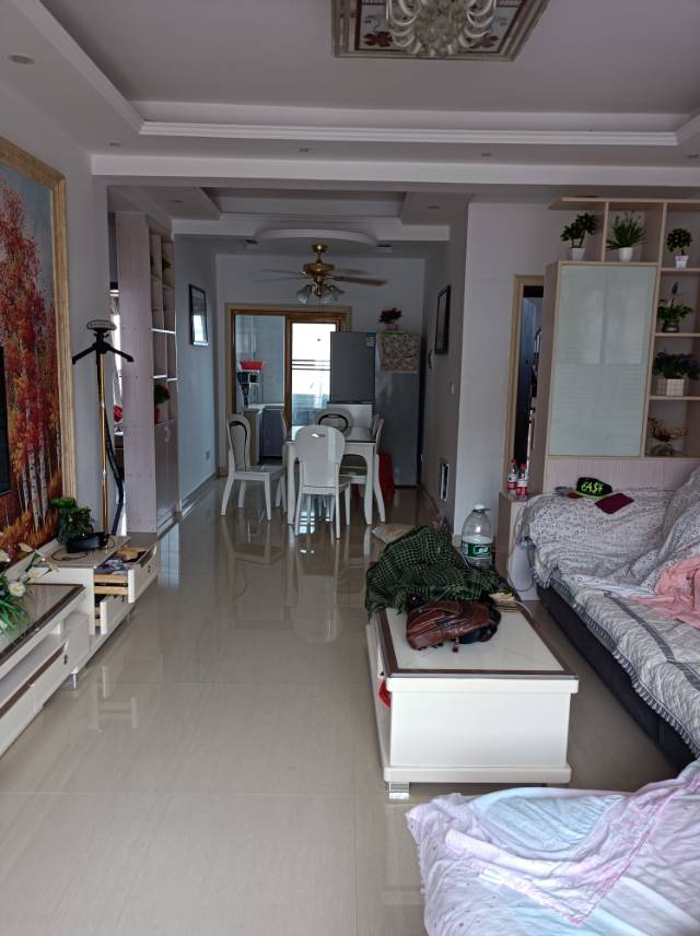 温馨家园，2房2厅1卫，精装，1200.0元/月，新房联网（独家代理）