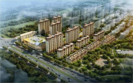 荷塘新城，联排，212.03㎡，毛坯，95万元，新房联网（独家代理）