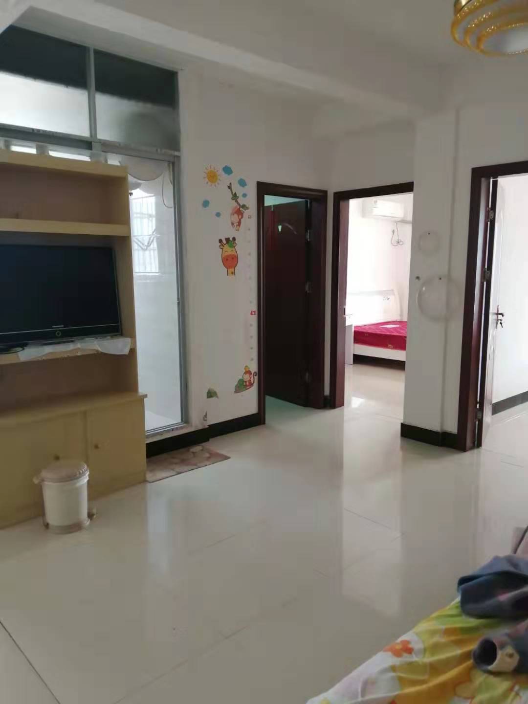 华远学府，2房1厅1卫，中装，1000.0元/月，新房联网（独家代理）