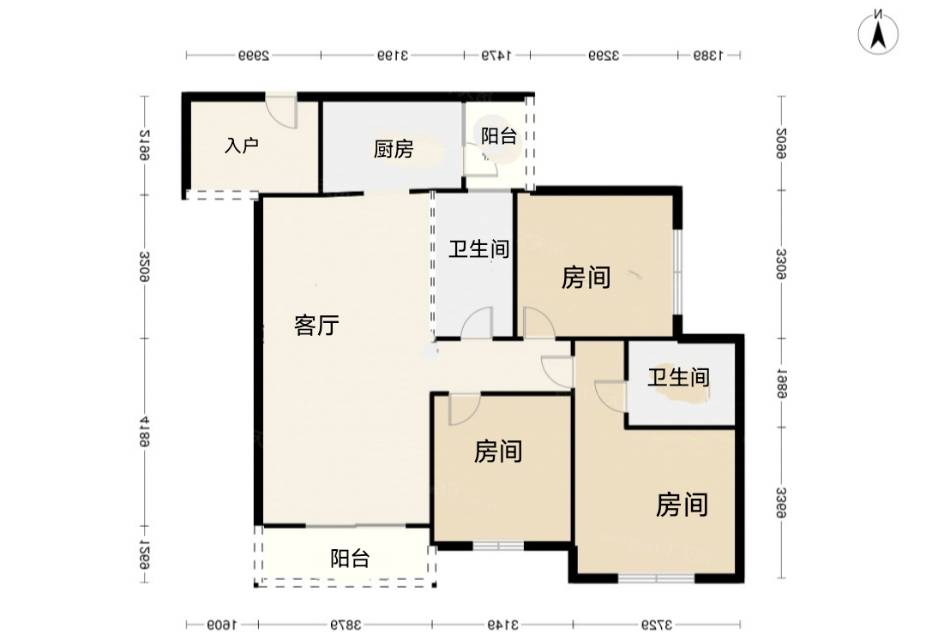 城市名都B区