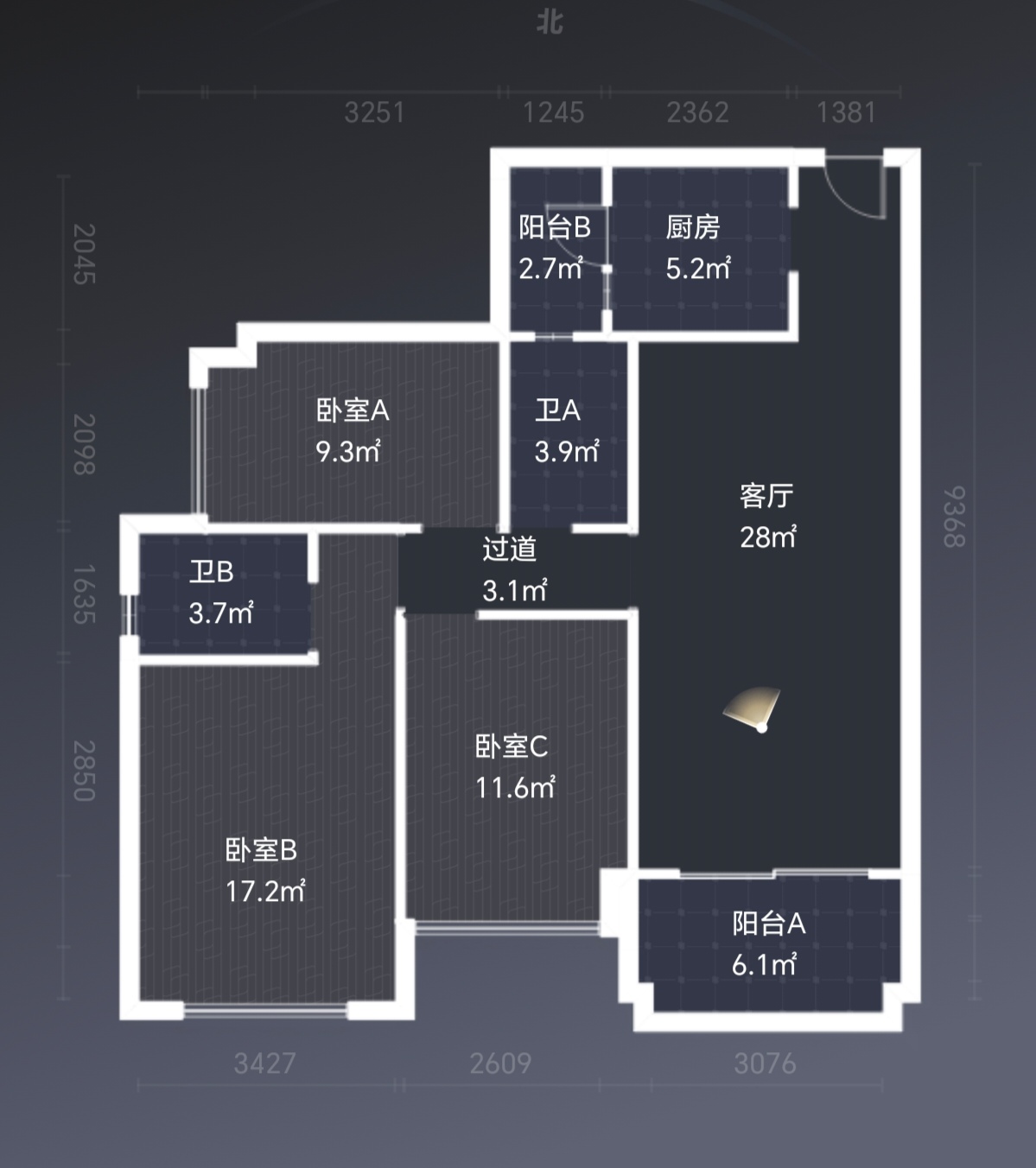 城市名都B区