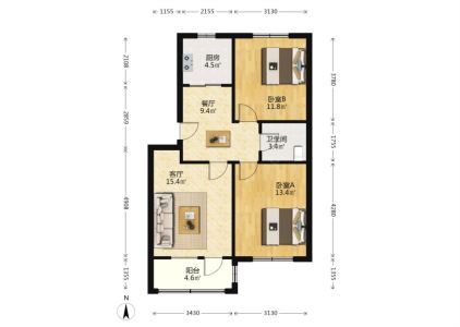 洗布山一中宿舍