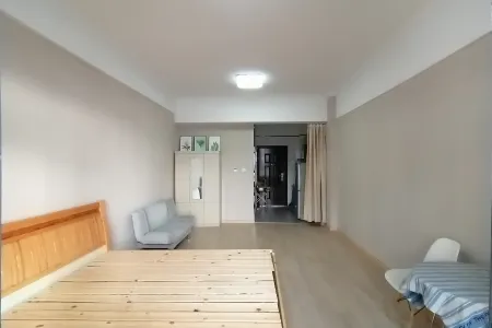 中央城学府壹号 1房1厅1卫 1,500元/月 学区房,采光充足