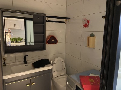 柏庄观邸财富广场1室1厅1卫南北精装真实好房