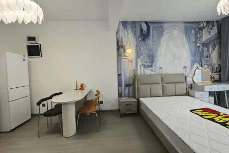 西湖新城1房1厅南毛坯真实好房