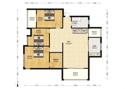 凤凰城中岛蔷薇苑