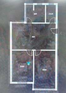 吉园小区2房2厅1卫南精装真实好房