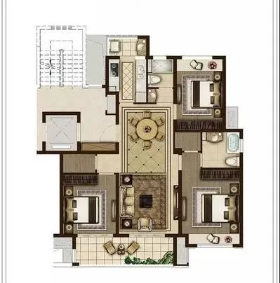 雅旭新乐府5房2厅3卫南北毛坯真实好房