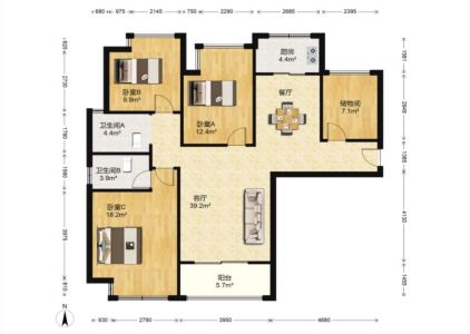 朝辉东方城二区