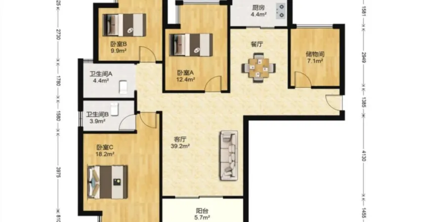 朝辉东方城二区