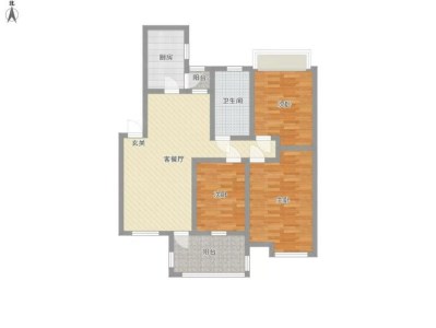 凤凰城中岛海棠苑 3室2厅1卫 66万元 南北通透