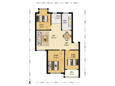 弋江嘉园二期月恒园