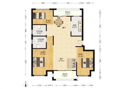 朝辉东方城一区