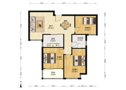 朝辉东方城一区