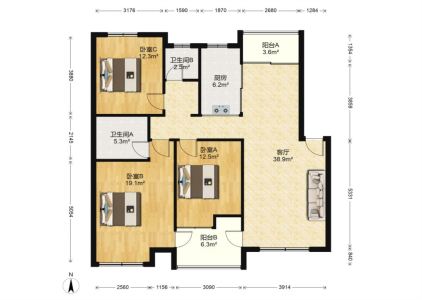 凤凰城中岛海棠苑