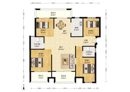 朝辉东方城三区