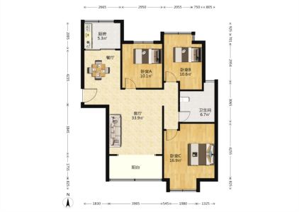 朝辉东方城二区