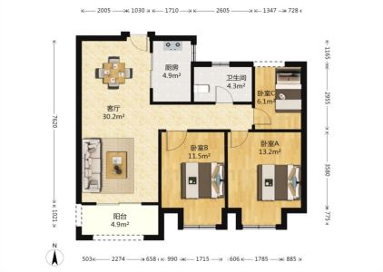 安粮城市广场1期