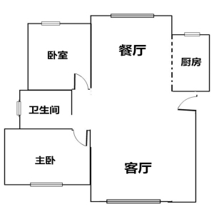 国际华城四村二房南精装真实好房