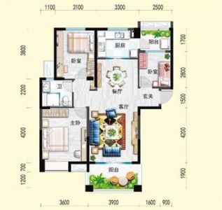三山碧桂园镜湖春色