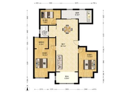 朝辉东方城三区