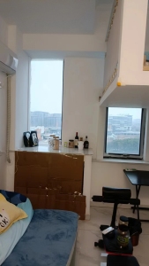 柏庄观邸财富广场1房南精装真实好房