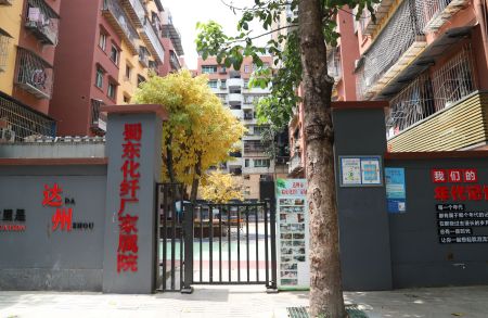 蜀东化纤厂家属院