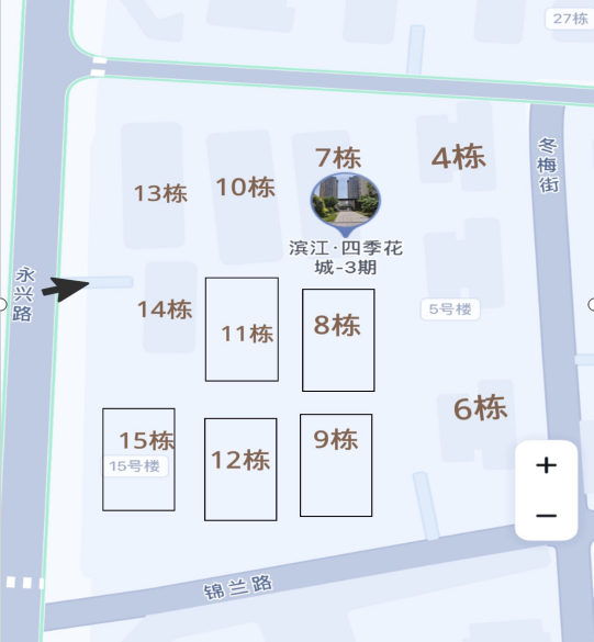 四季花城三期（睿城）B区