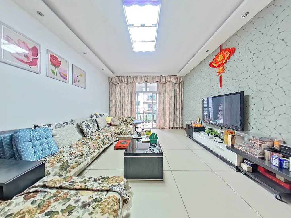 （区政府）南外广电花园 3室2厅2卫 南