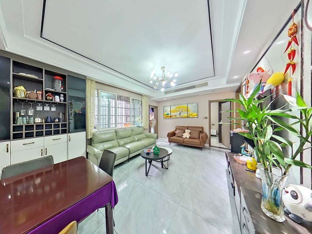 （区政府）一新国际社区 2室2厅1卫 东