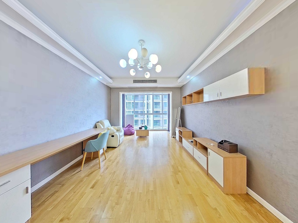 （中心广场）滨江名都城 3室2厅2卫 南