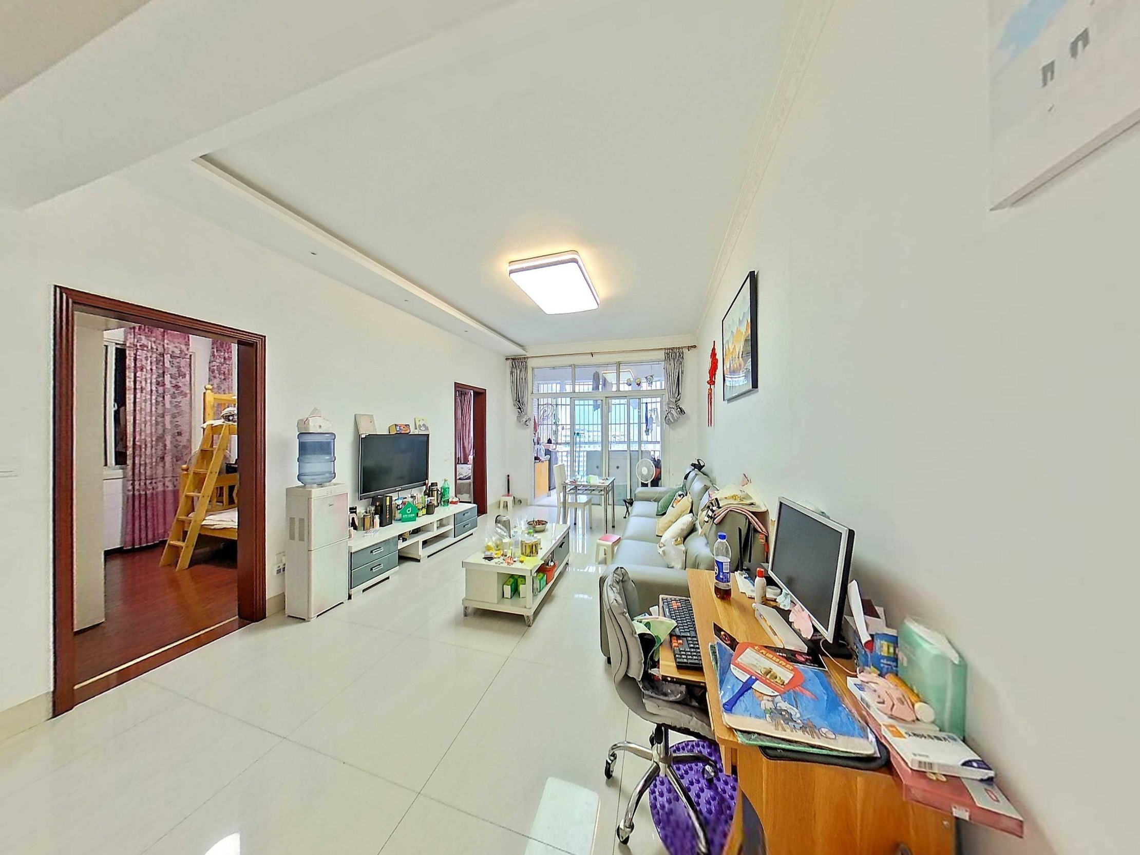 （人民公园）滨江风景 2室2厅1卫 西