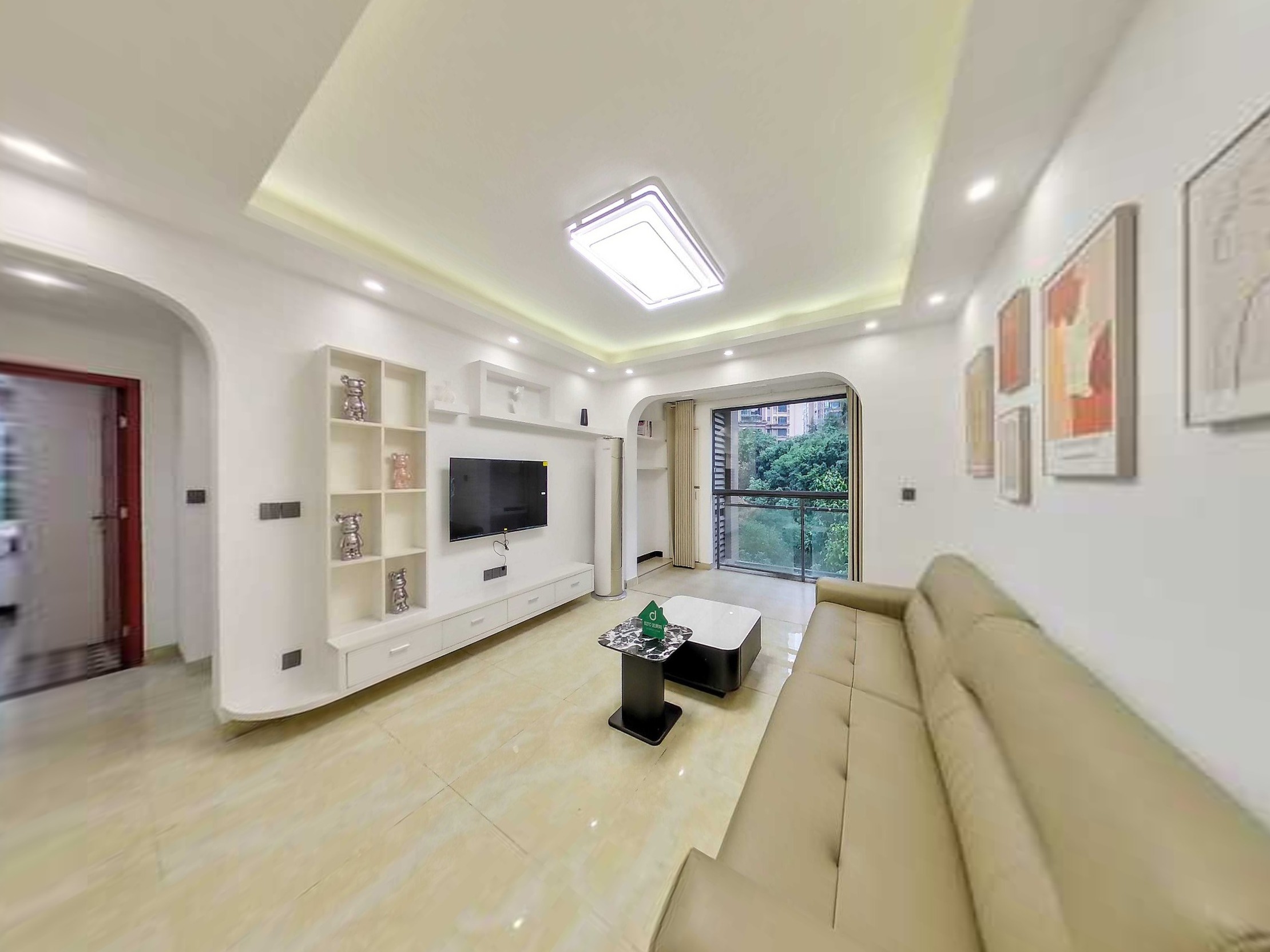 （升华广场）中央公园 3室2厅2卫 东