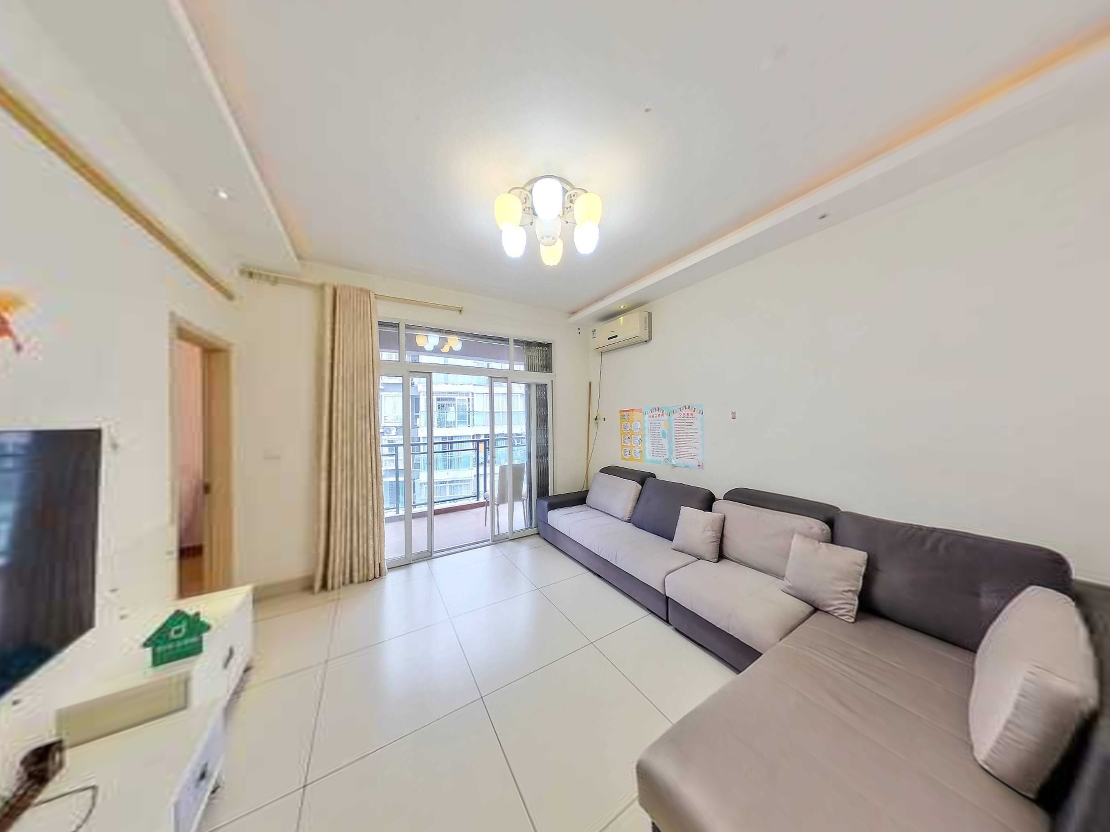 （仙鹤路）悦城 2室2厅1卫 东南